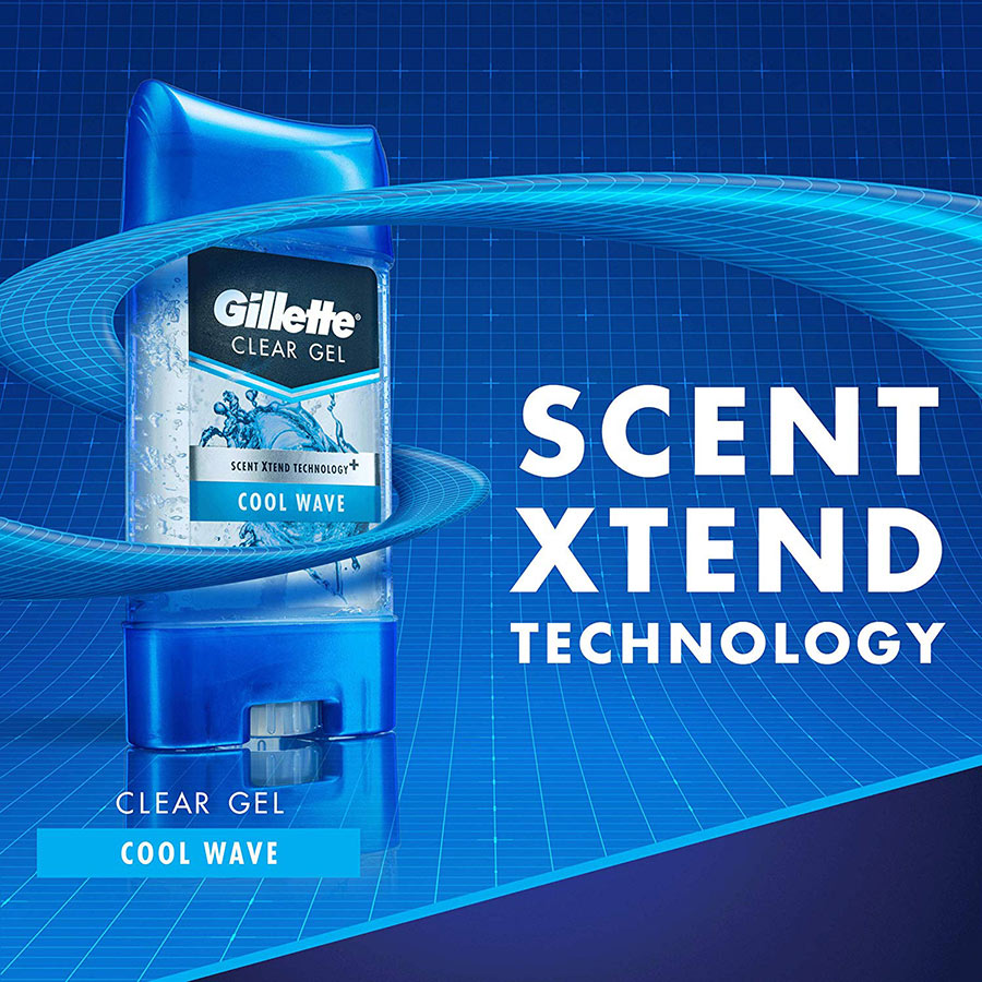 Gel khử mùi Gillette Hương Gió Biển 107g
