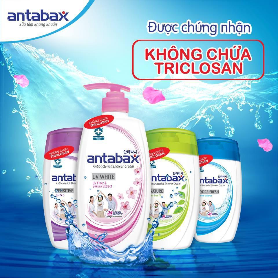 Sữa tắm bảo vệ da kháng khuẩn Antabax 220ml