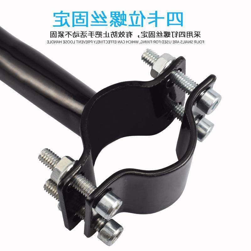 Phong cách mới nhất xe đạp ghế sau đệm tay vịn pin xe trẻ em ghế sau tay cầm xe điện ghế sau tay vịn tay cầm thanh đẩy phía sau
