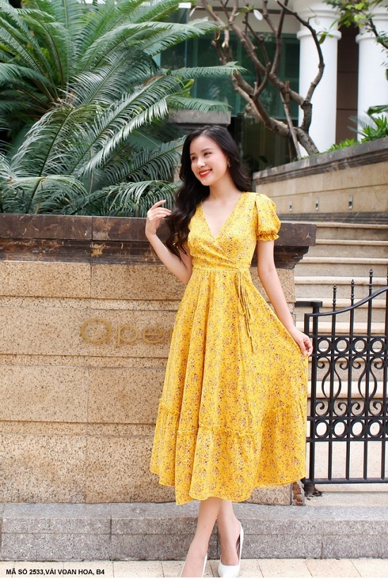 ĐẦM MAXI ĐI BIỂN XINH XẮN