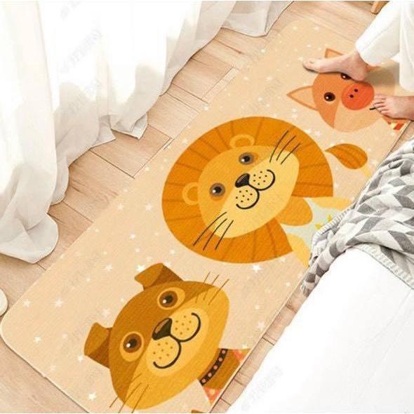 Thảm chân giường, thảm trải trang trí chân giường phòng ngủ chất vải bali cao cấp 80cm x 200cm