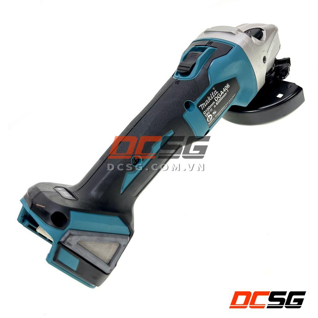 Máy mài góc 100mm dùng pin 18V Makita DGA406Z | DCSG