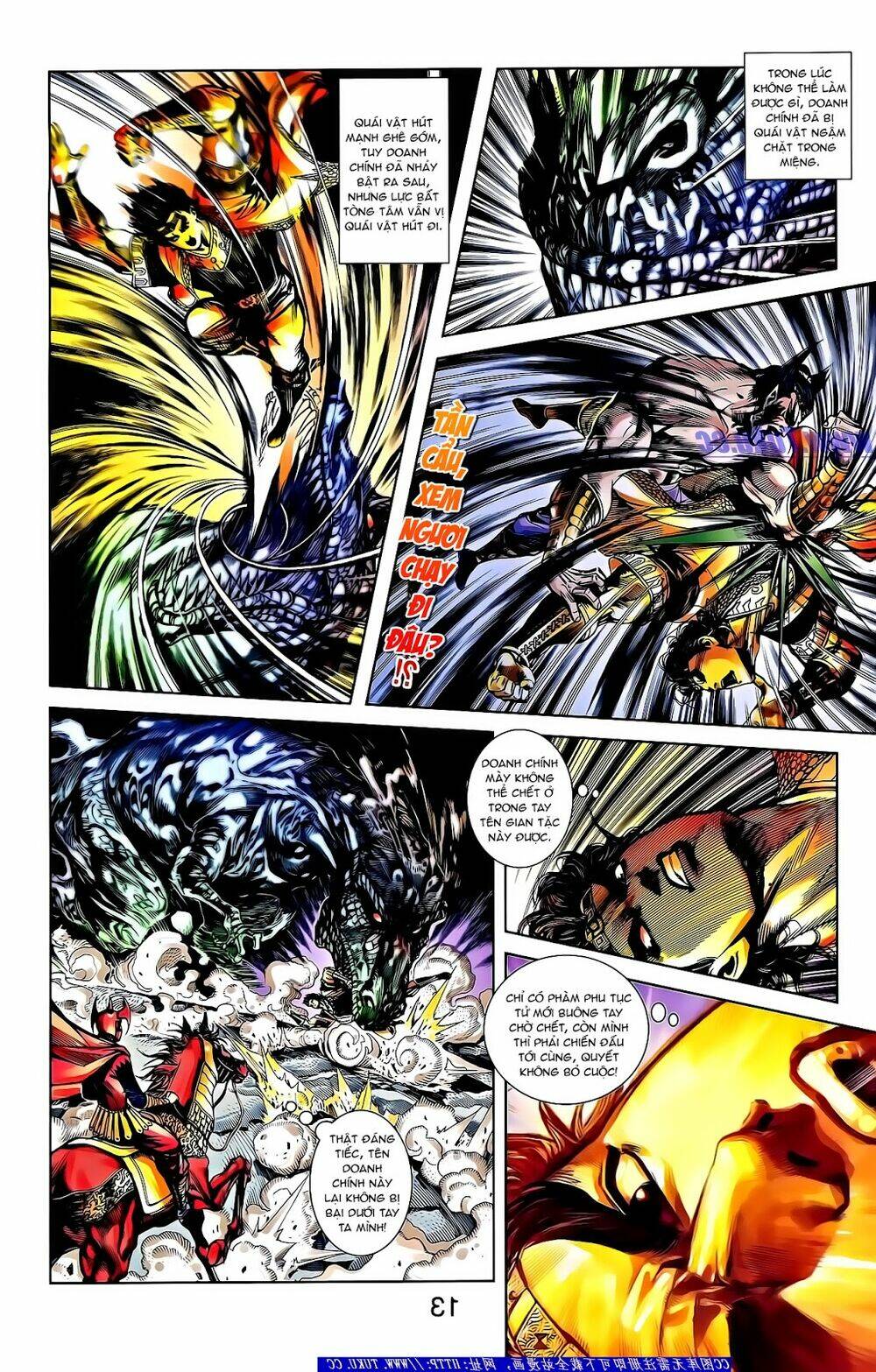 thiên tử truyền kỳ 2 - tần vương doanh chính chapter 58 6