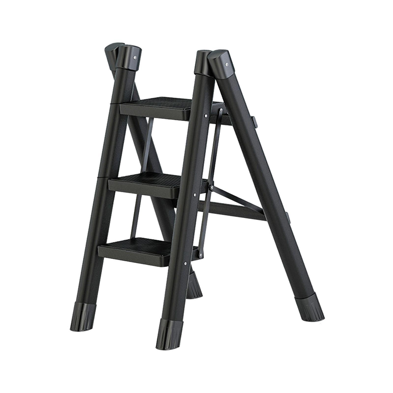 Folding Ladder Stepladder ,Multi Functional Folding Step Stool ,Multi Functional Storage Ladder for Kitchen ,Indoor ,Outdoor