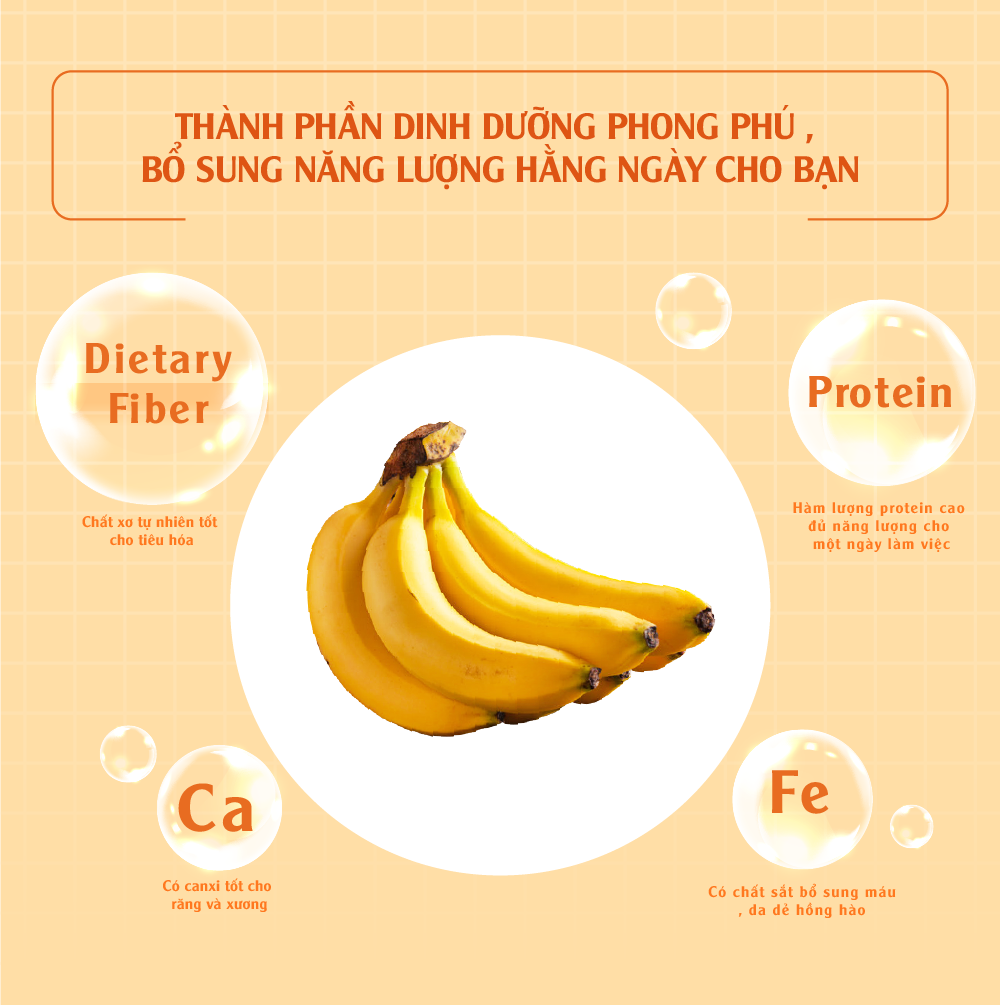 Chuối sấy Dan D Pak 170g