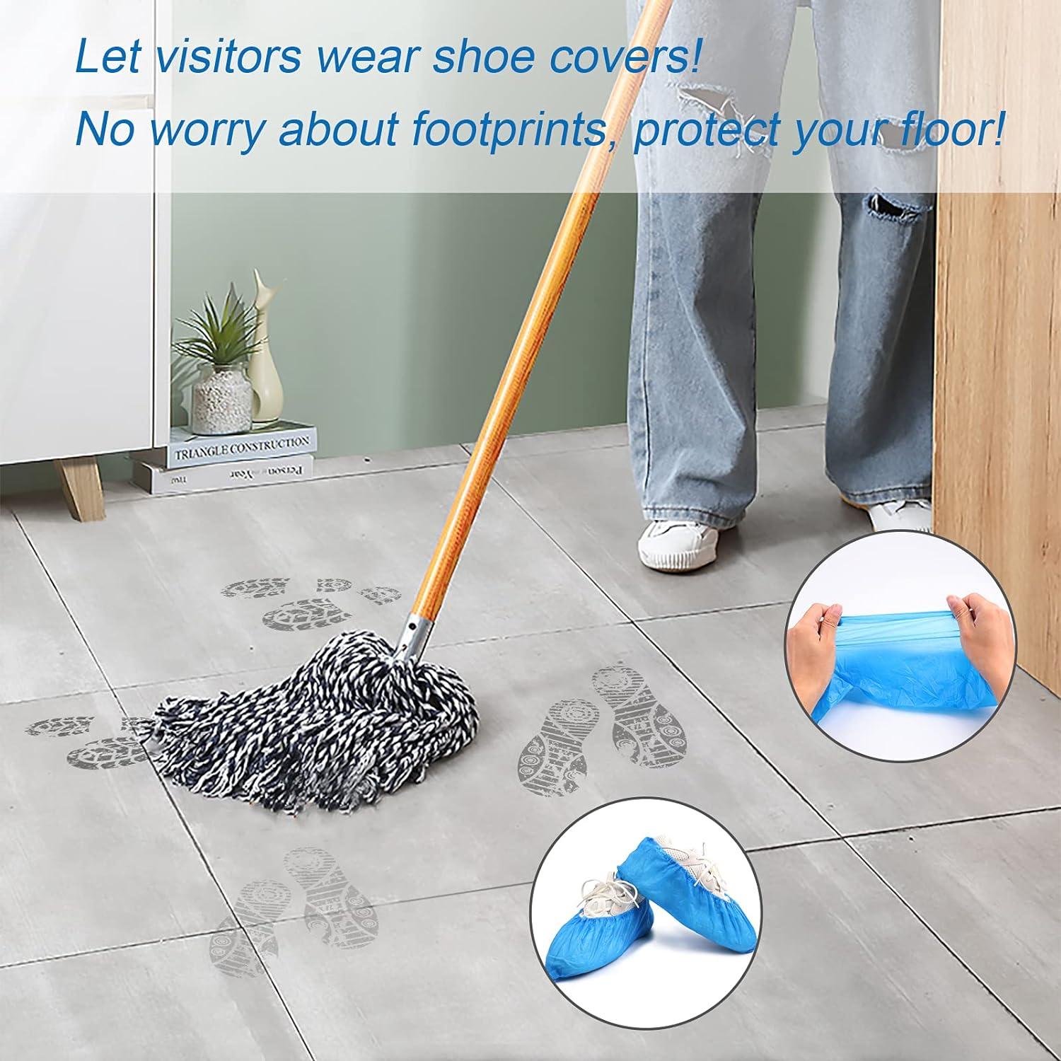 3G Bao Giày, 100 Miếng Chống Trượt Dùng Một Lần Nhựa Dầy Bao Giày, Bền Chống Thấm Giày Bao, Bụi Bẩn