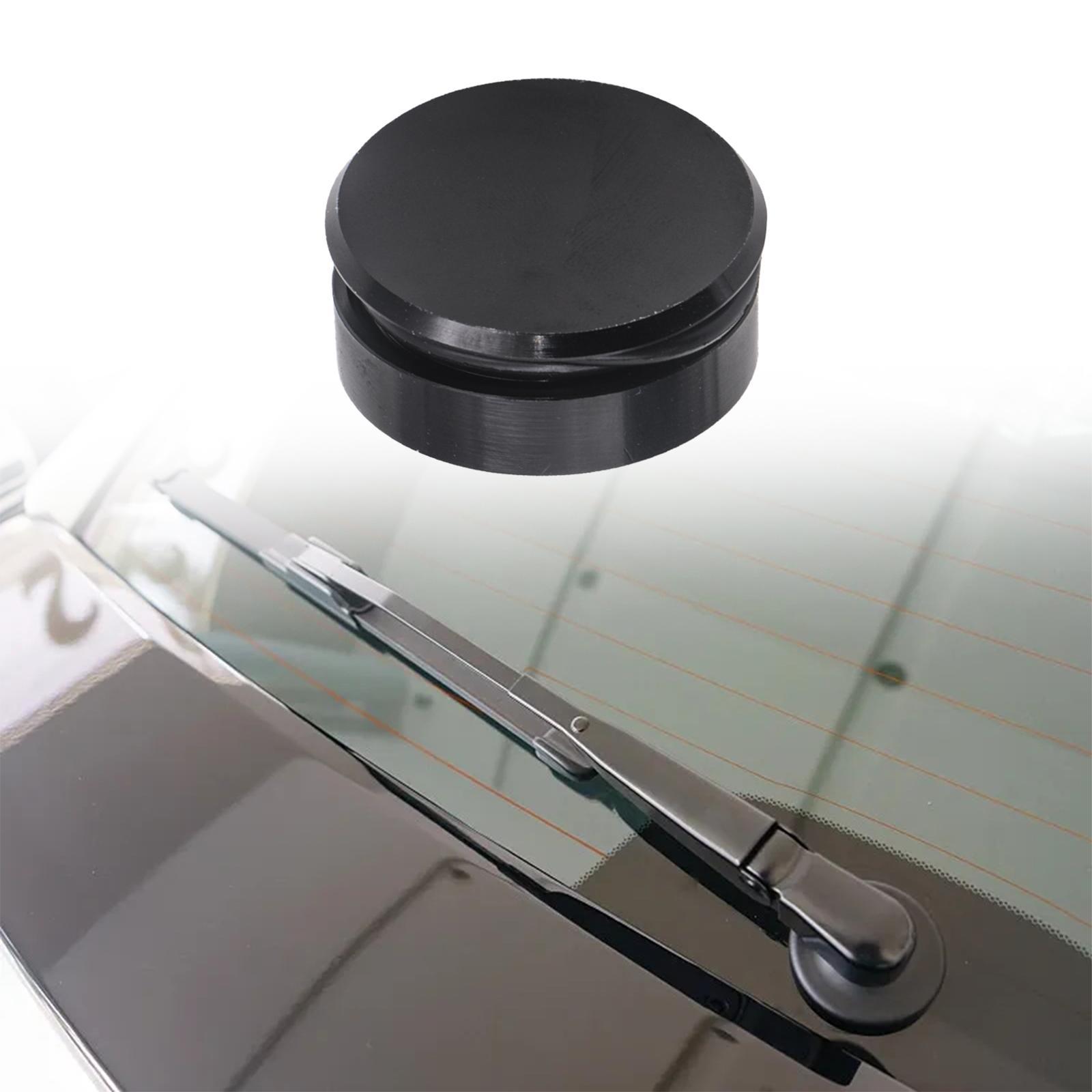 Car Rear Wiper , Block Off Plug Grommet Caps ,Aluminum Alloy Car Rear Wiper Cap for SI Easy to Install Quality