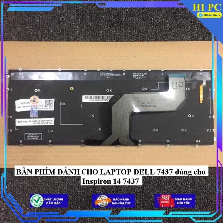 BÀN PHÍM DÀNH CHO LAPTOP DELL 7437 dùng cho Inspiron 14 7437 - Hàng Nhập Khẩu