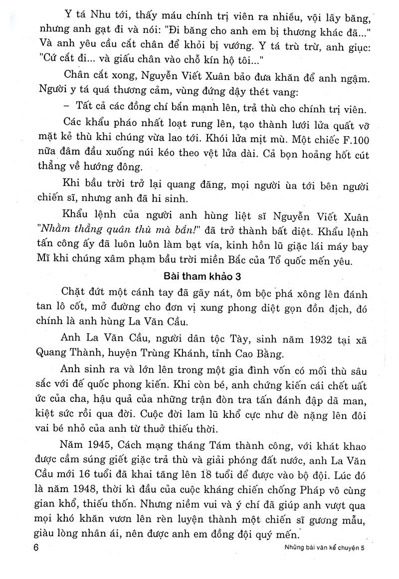 Những Bài Văn Kể Chuyện Lớp 5
