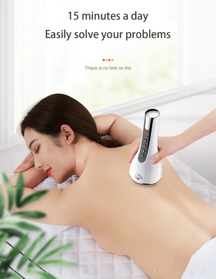 Máy Massage Xung Điện RASTU Body Cao Cấp + Tặng 5 chai tinh dầu - Home and Garden