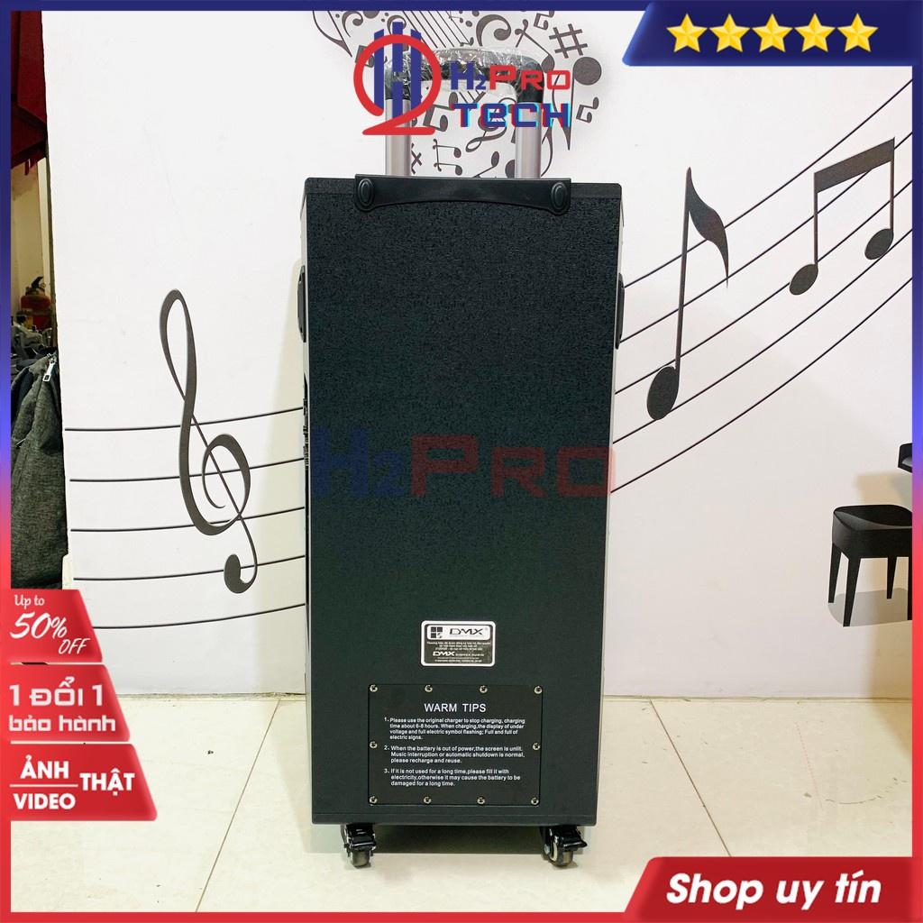 Loa kẹo kéo karaoke, loa kéo bluetooth DMX TC15-3B bass 40 300W hát karaoke cao cấp, công suất lớn - H2pro tech-Hàng chính hãng