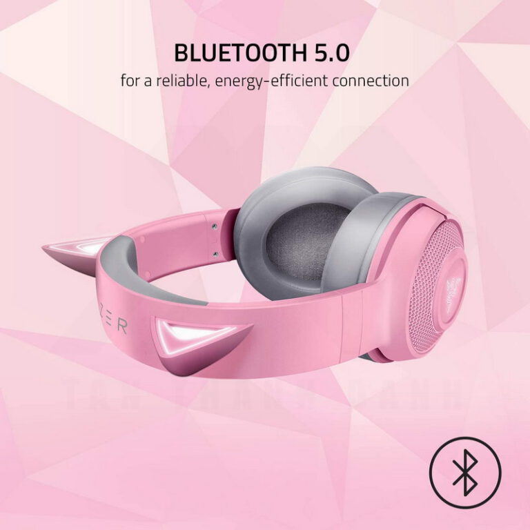 Tai Nghe Bluetooth Razer Kraken BT Kitty Edition -Hồng(Quartz)RZ04-03520100-R3M1_Hàng chính hãng