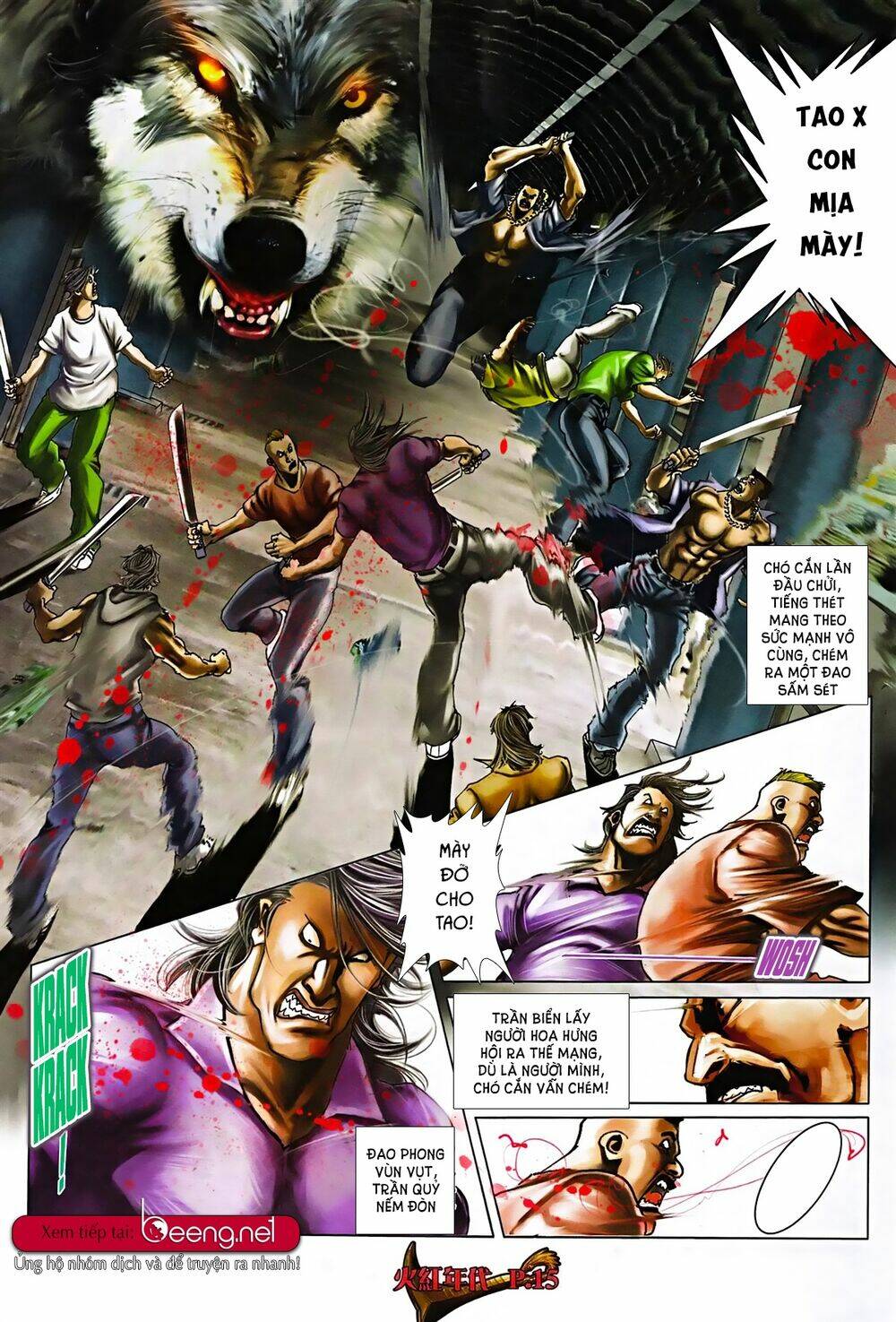 hỏa hồng niên đại hắc cốt đường chapter 567 14