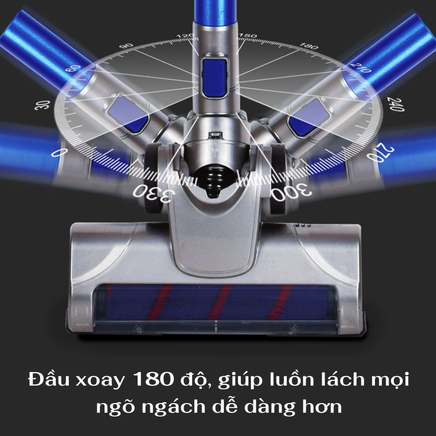 Máy hút bụi cầm tay 5 trong 1 Benheim V20- Động cơ BLDC - Hàng nội địa Hàn Quốc - Hàng chính hãng