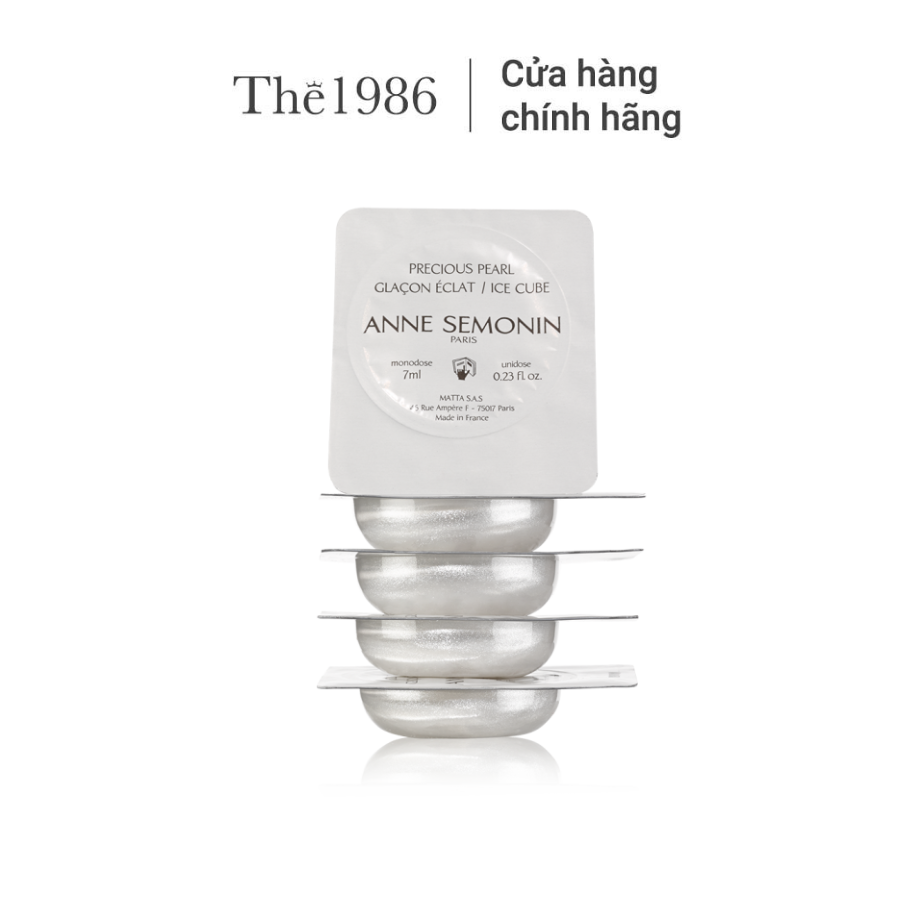 Serum Ngọc Trai Băng Anne Semonin Precious Pearl Ice Cubes 7ml