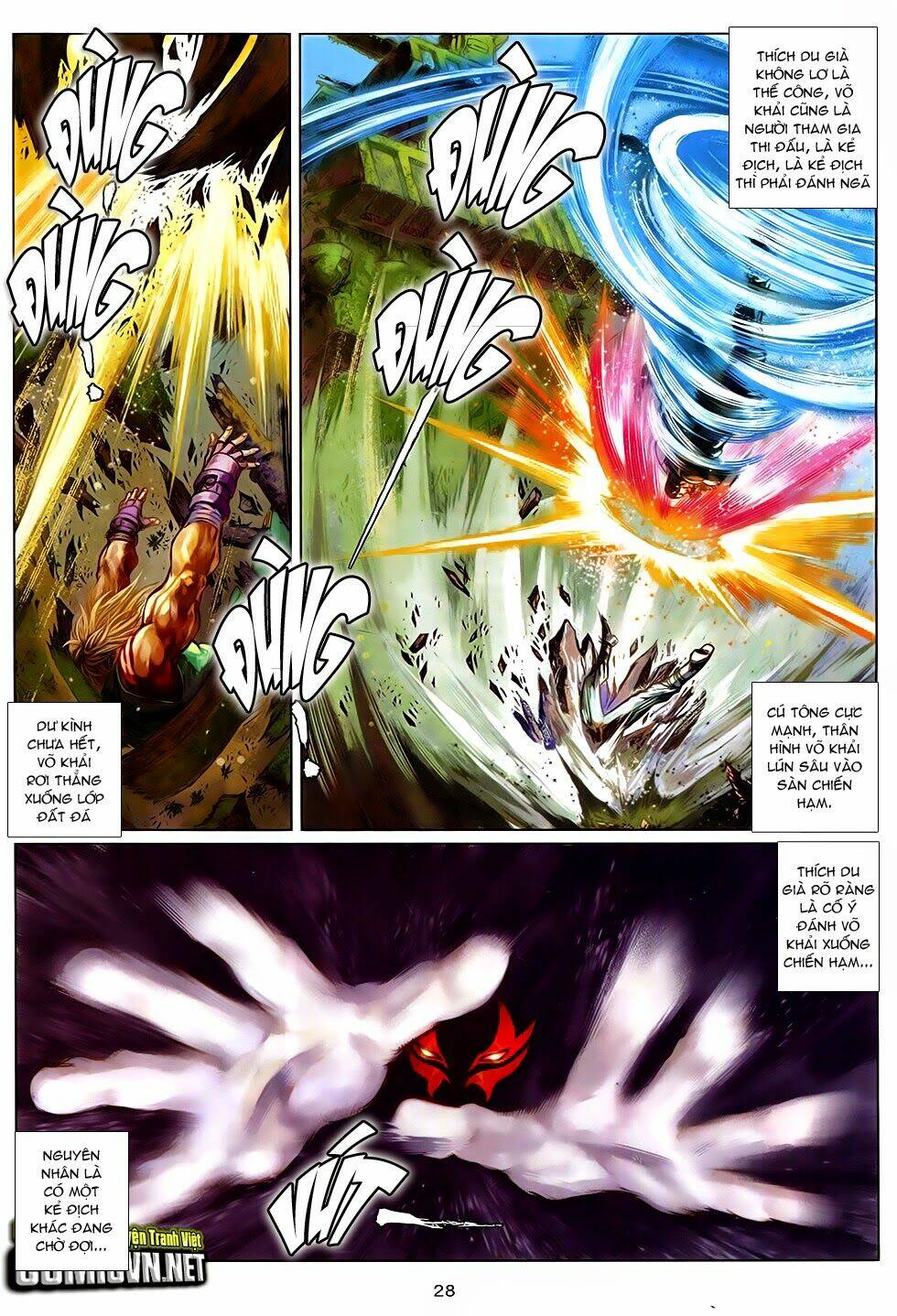 ba động quyền z hadouken zero chapter 8 28