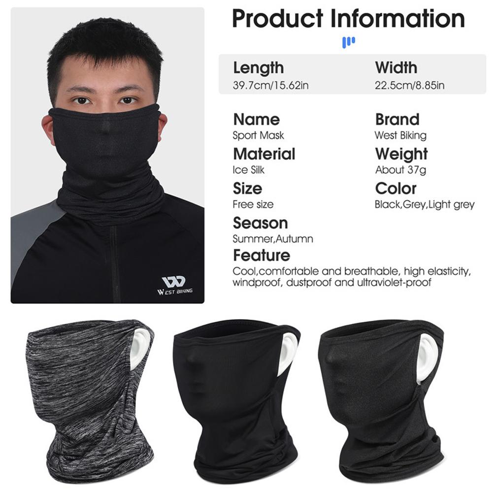 Khăn turban che mặt chống nắng đi xe đạp, motor thoáng khí