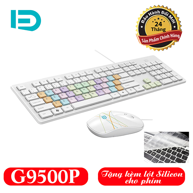 Combo Phím Chuột Dây FD G9500P hoangnhan - Hàng Chính Hãng