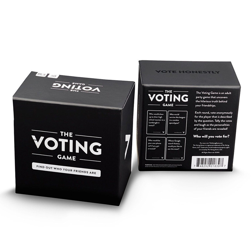 BOARD GAME THẺ BÀI NGÔN NGỮ TIẾNG ANH VUI NHỘN THE VOTING GAME