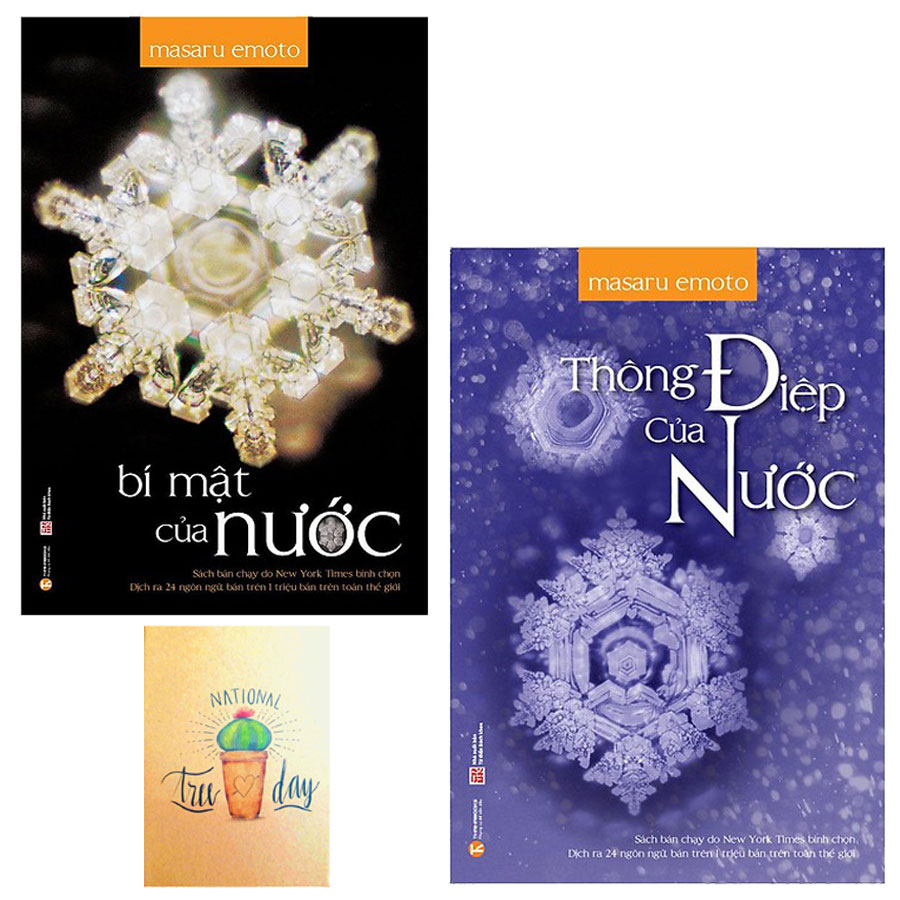 Combo Thông Điệp Của Nước và Bí Mật Của Nước