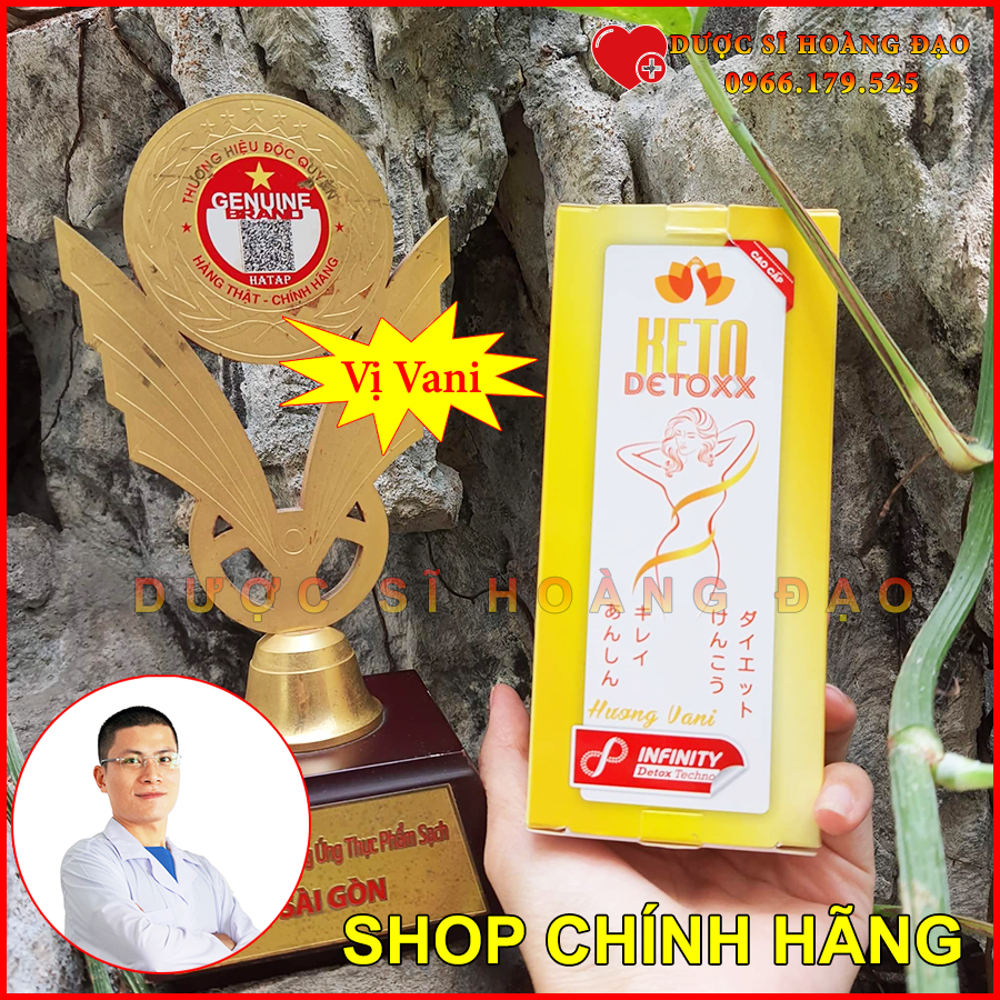 Keto Detoxx - Sinh tố khử mỡ hỗ trợ giảm cân cực nhanh - Hỗ trợ Giảm cân cấp tốc bằng Sinh tố Keto