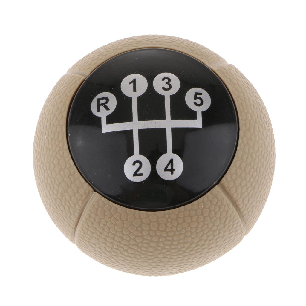 Manual Ball Gear Shifter Lever Shift Knob Head 5 Speed