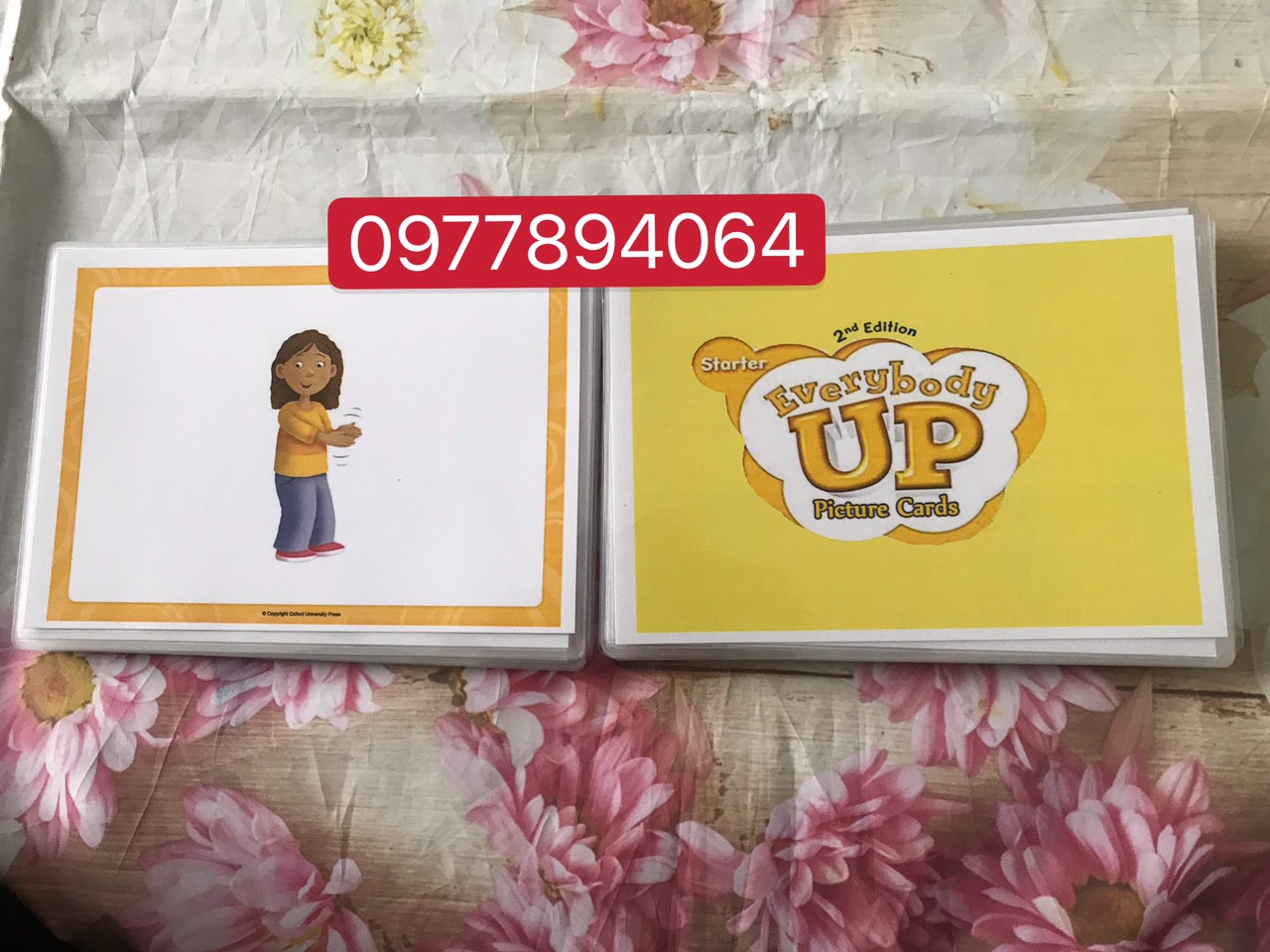 Flashcard Tiếng Anh cho giáo trình Everybody up starter