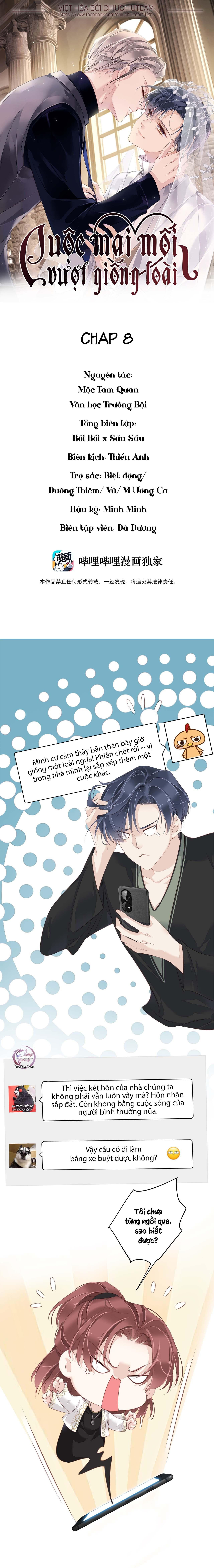 cuộc mai mối vượt giống loài chapter 8 1