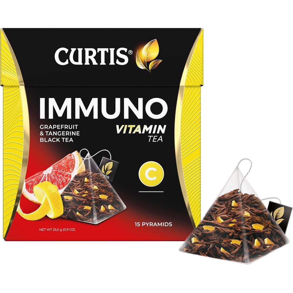 Trà Đen Túi Lọc Hiệu Curtis Hương Bưởi, Chanh, Quýt – Tea Curtis Immuno Tea