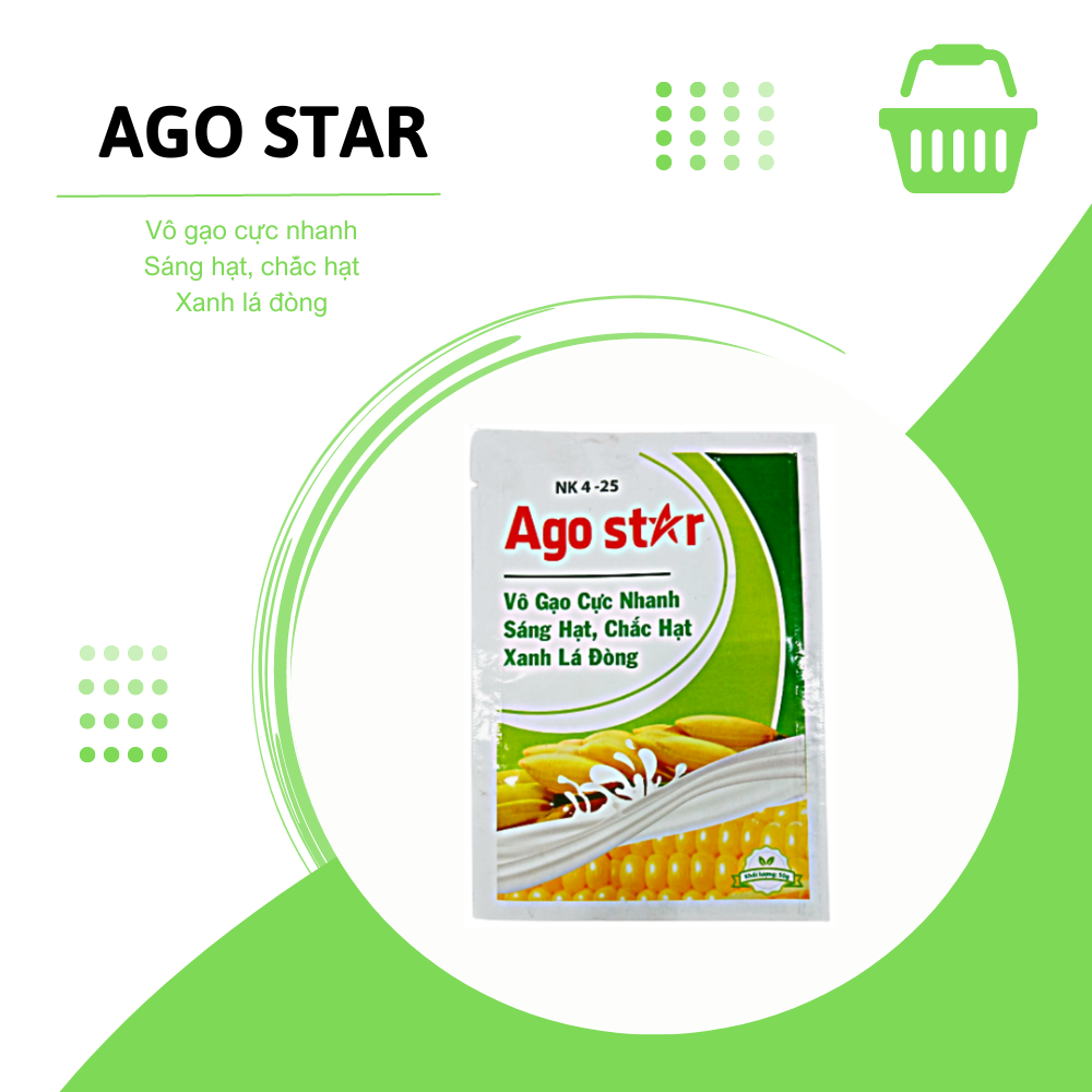 Phân bón NK 4-25 AGO STAR 50G