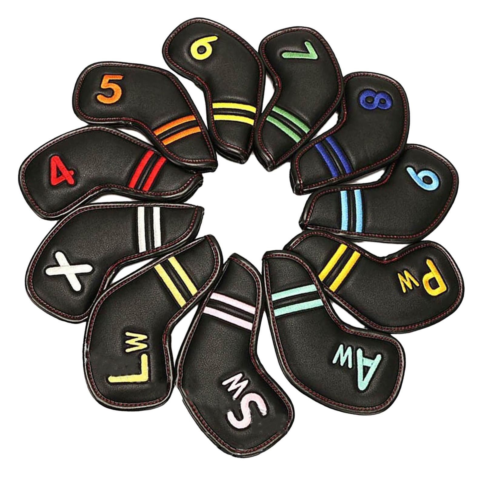 Durable Golf Iron Headcover Head Cover Wedges Club Protection Case