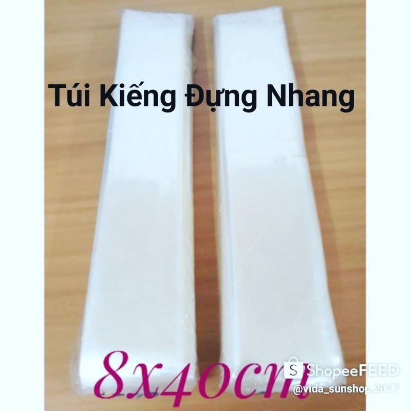 TÚI KIẾNG KEO SIZE 8x40cm đựng nhan túi nilong đựng hàng (1kg)