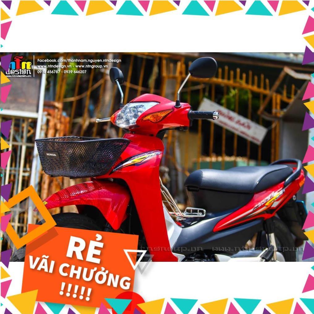 Tem Rời Wave A 100 Mẫu Đỏ Đen Bạc