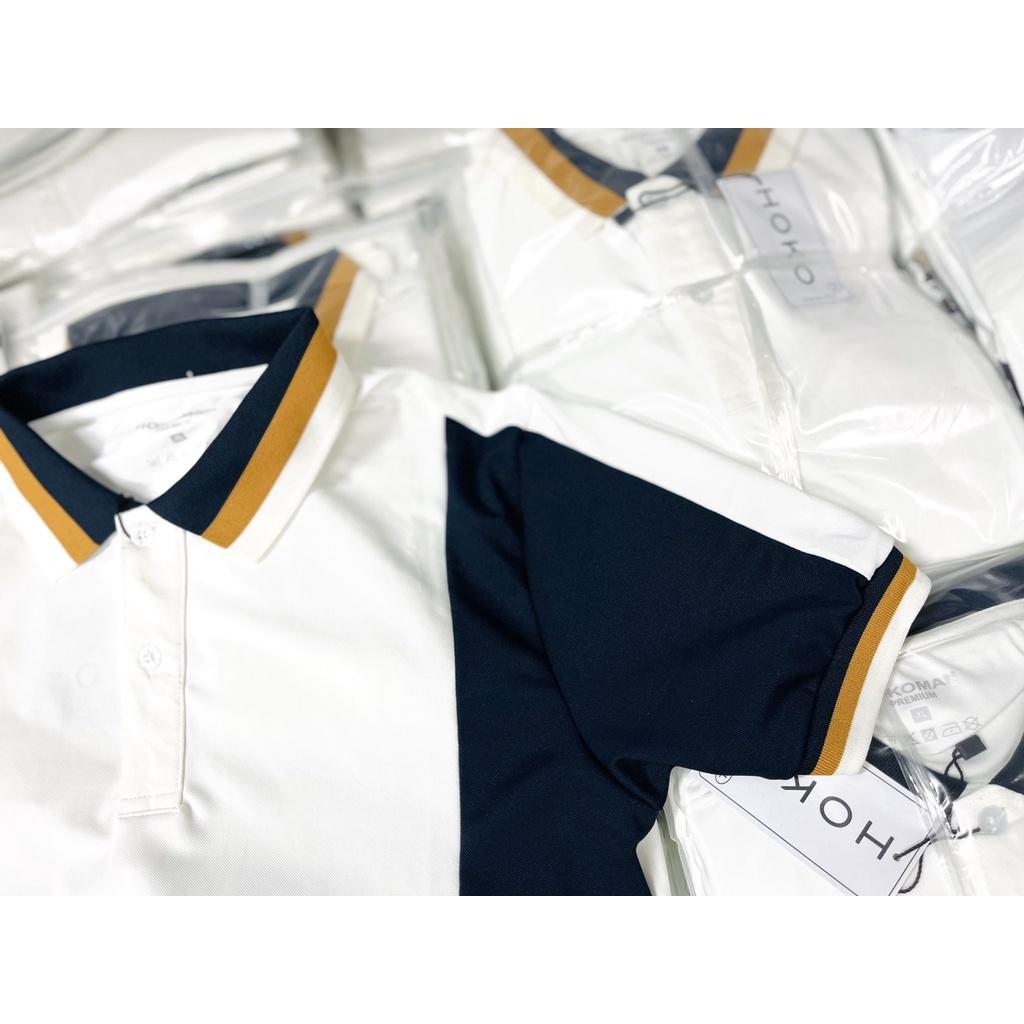 (HCM) ÁO THUN POLO PHỐI MÀU NGẮN TAY CỔ BẺ THỜI TRANG GENZ HÀN QUỐC SIÊU ĐẸP , NÉT CHO CÁC BẠN TRẺ LỰA CHỌN