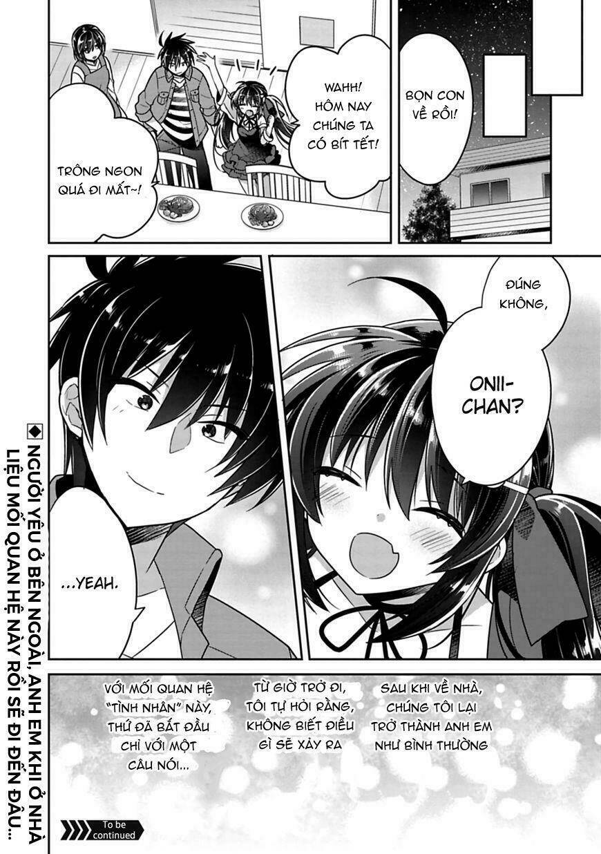 siscon ani to brocon imouto ga shoujiki ni nattara chapter 7.1 13