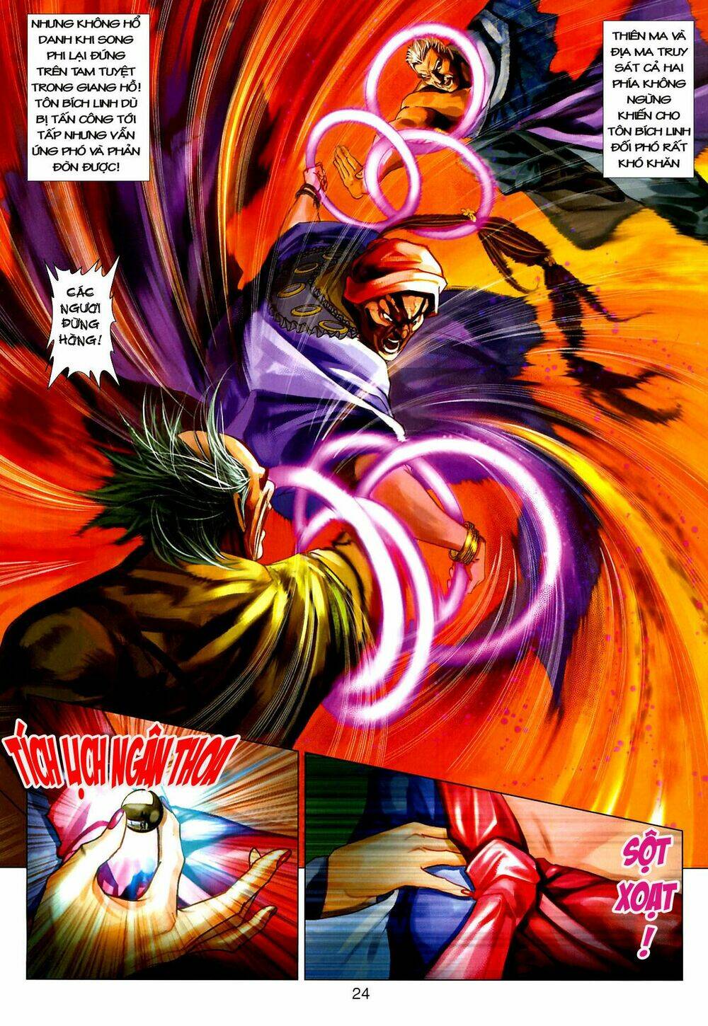 thần chưởng long kiếm phi chapter 22 23