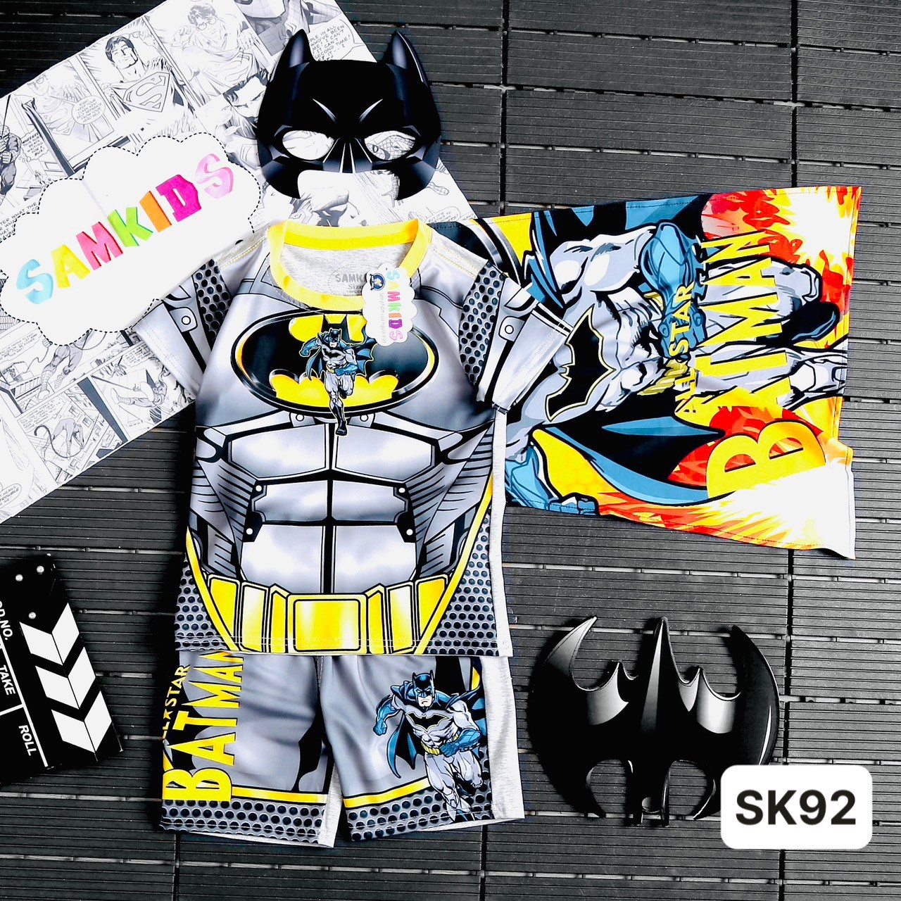 Bộ quần áo các Siêu Anh Hùng 2023 - hàng Samkids - SAH23