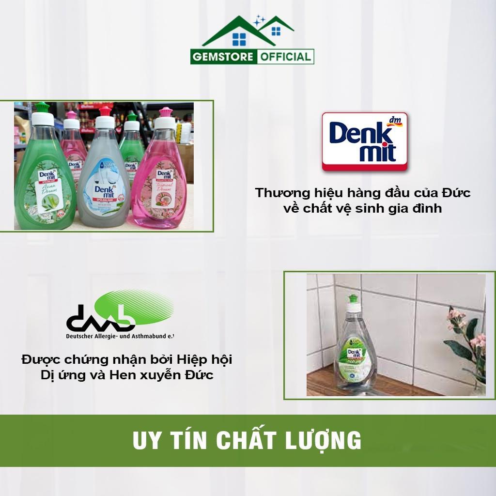 Nước Rửa Chén Bát Denkmit Nature, Xà Phòng Rửa Chén Bát Hương Hoa Tự Nhiên, Dung Tích 500ml, Nhập Đức