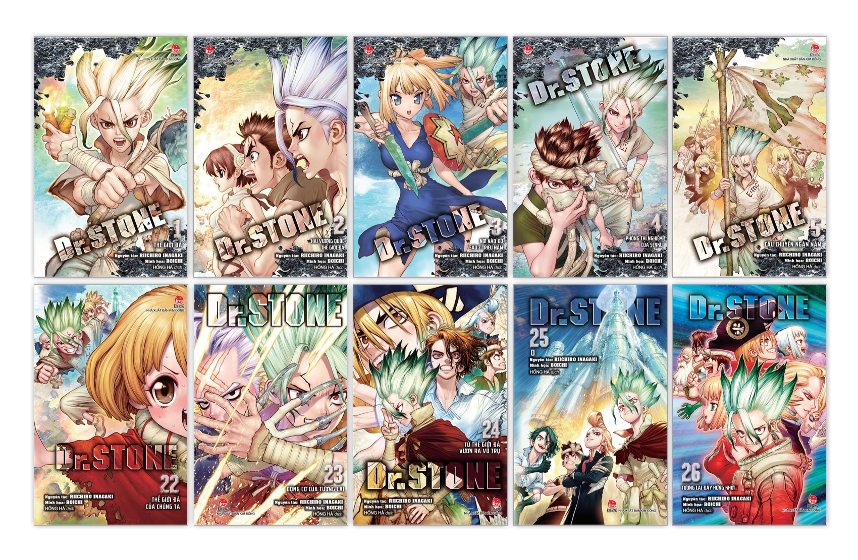 Bộ Truyện DR. STONE (Combo 26 Tập )