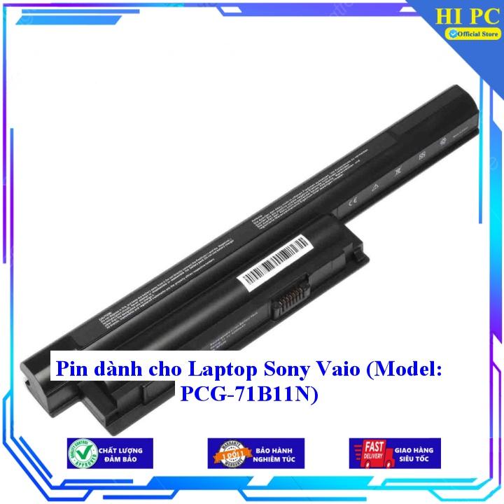 Pin dành cho Laptop Sony Vaio Model: PCG-71B11N - Hàng Nhập Khẩu