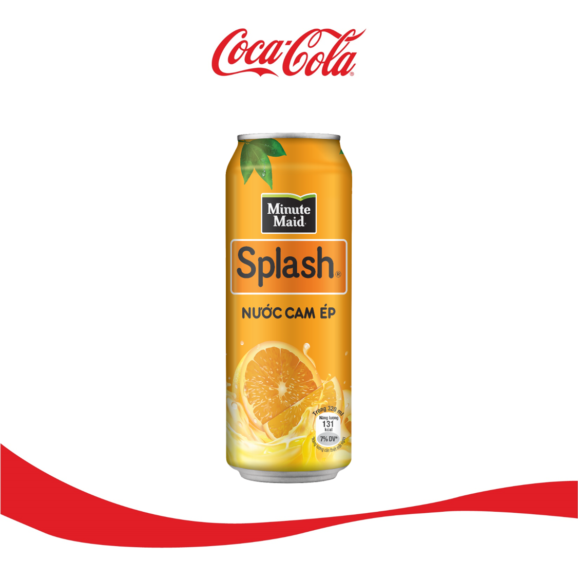 Thùng 24 Lon Minute Maid Splash (320mlx24)