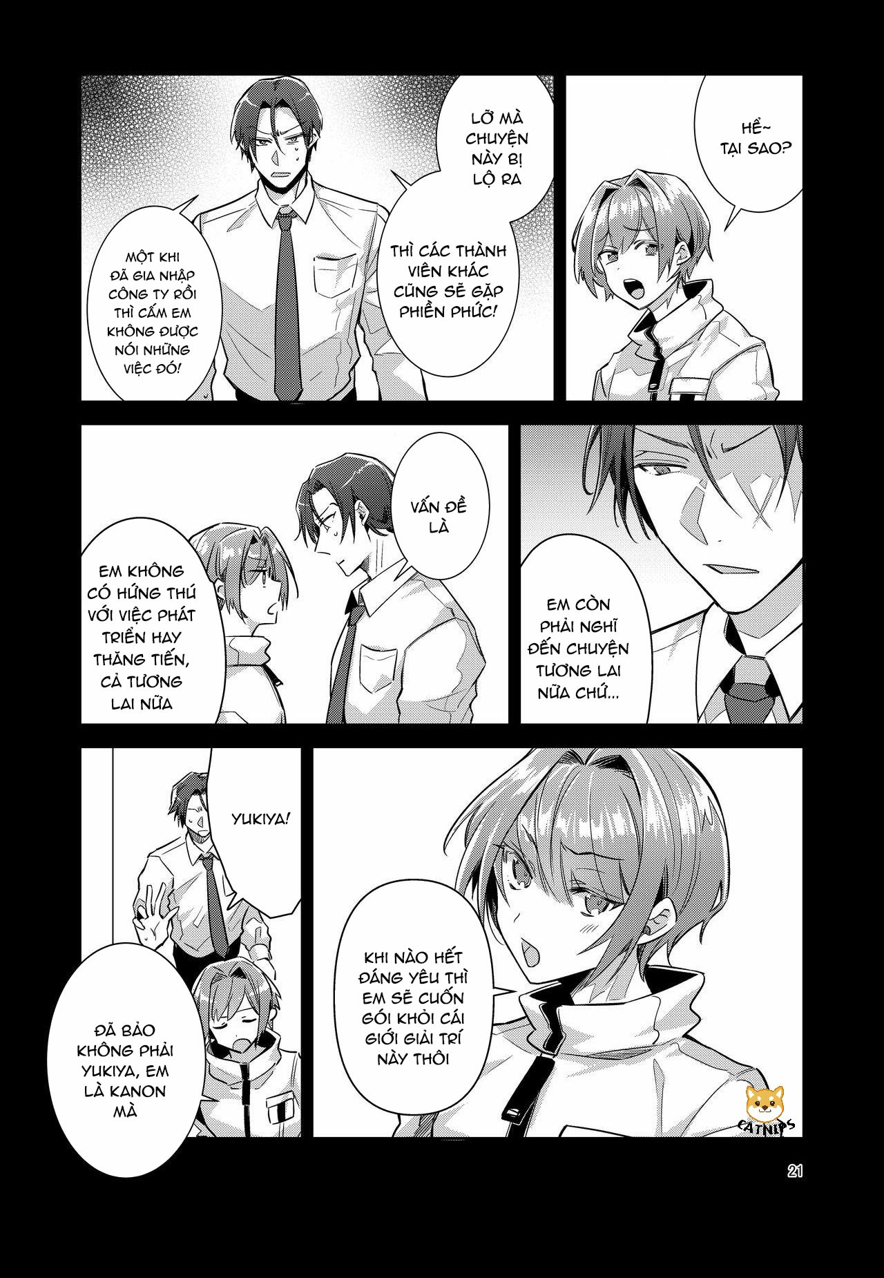 tất cả những cậu idol xinh gái kia đều lập kế hoạch “lật kèo” chapter 1 21