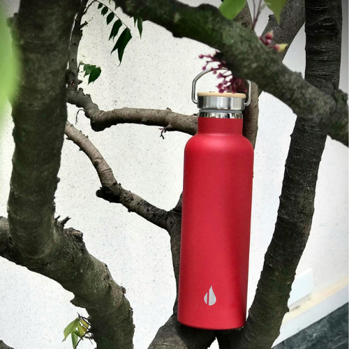 BÌNH GIỮ NHIỆT ELEMENTAL MÀU ĐỎ , BÌNH NHẬP KHẨU MỸ, ĐẠT CHUẨN FDA HOA KỲ, THÉP 304 KHÔNG GỈ, GIỮ NÓNG LẠNH