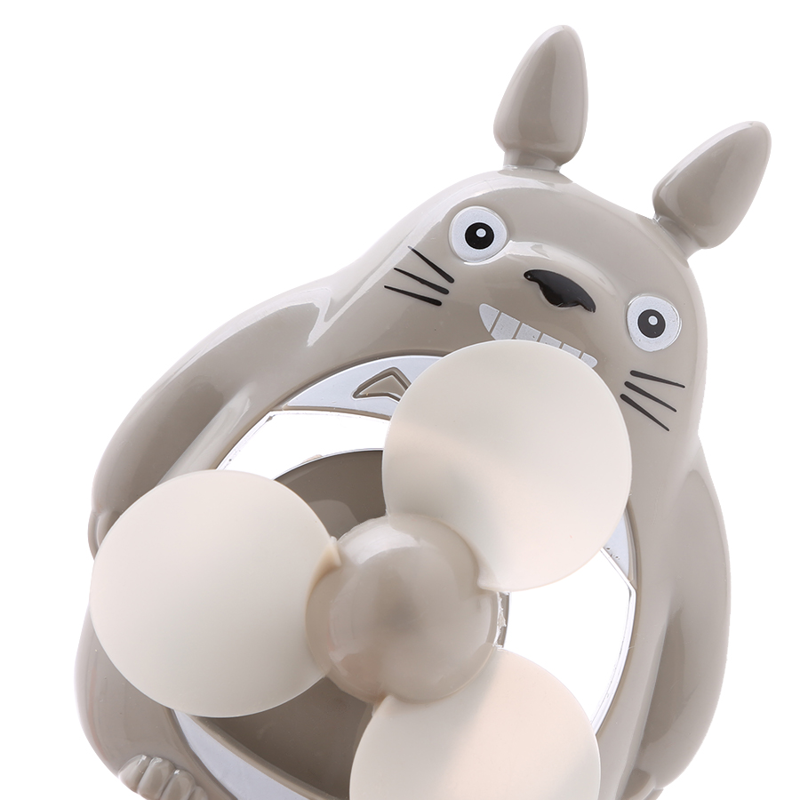 Quạt Cơ Cầm Tay Mini Hình Totoro