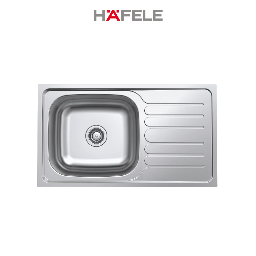 Hình ảnh Chậu inox Hafele HS19-SSD1R60 - 567.23.093 (Hàng chính hãng)