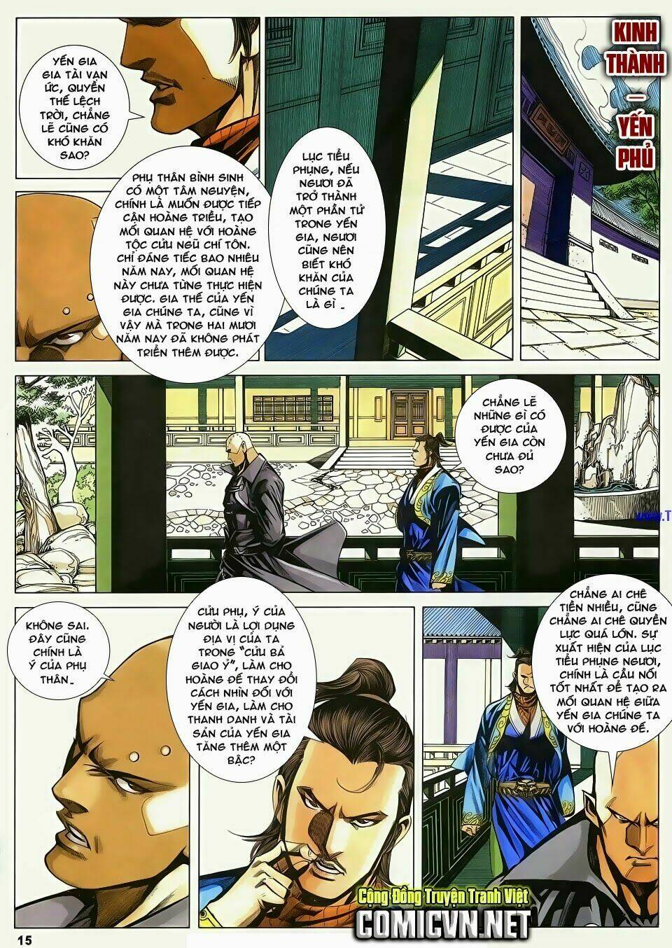 cổ long quần hiệp truyện chapter 84 15