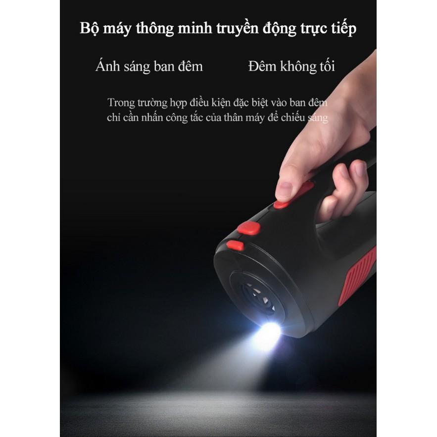 Máy hút bụi ô tô không dây siêu mạnh sử dụng cả ướt và khô Wireless car vacuum cleaner
