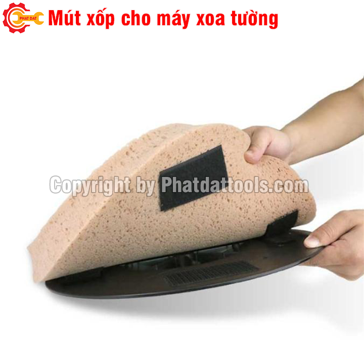 Đế mút xốp cho máy xoa vữa