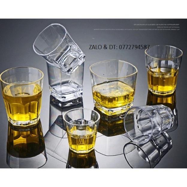 | COMBO 6 | Ly thủy tinh Central Hiball Lùn 250ml chuyên cho quán trà đá , cà phê Nhập khẩu INDONESIA