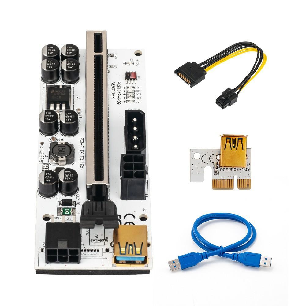 Pci- Card PCIe 1x to 16x Extender Pci- Adapter Card Durable
